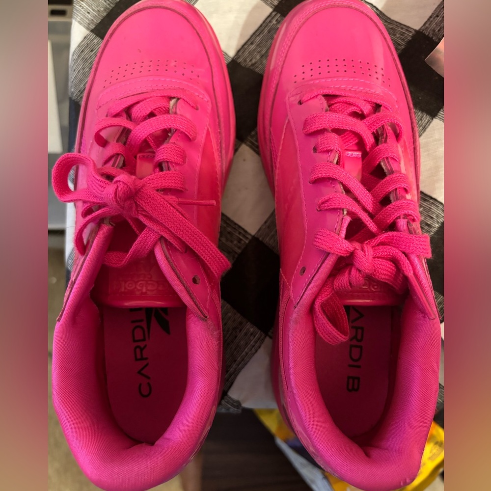 Reebok Cardi B Club C Double Size 9